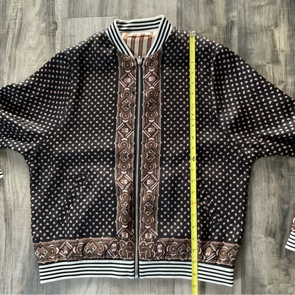 Scotch & Soda Black and Brown Bomber Jackets - Picture 6 of 10